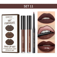 3pcs Matte Liquid Lipstick and Lip Liner Set