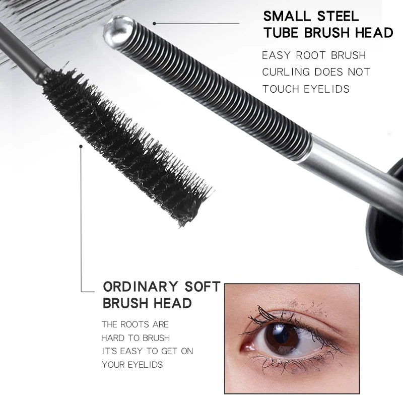 Waterproof 3D Lengthening Silk Mascara - Black