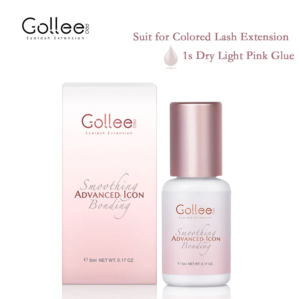 Gollee 0.5s Fast Dry Eyelash Extension Glue 6-8 Weeks Long Lasting Adhesive