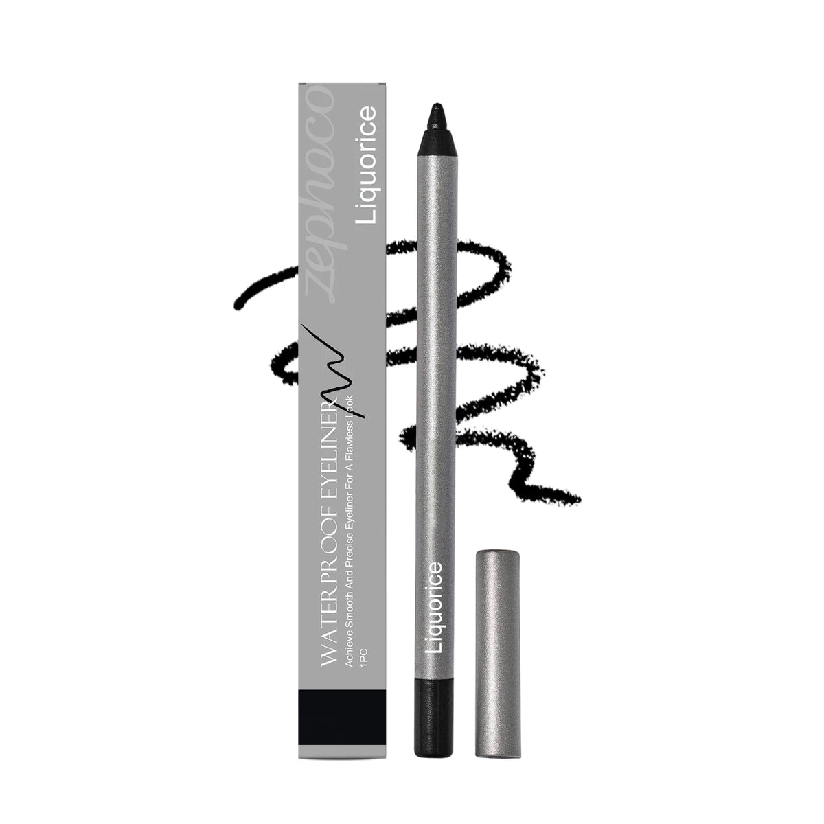 Waterproof and Smudge-Proof Gel Eyeliner Pencil