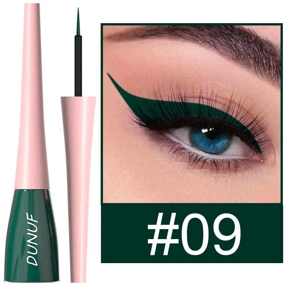 Dark Green Waterproof Liquid Eyeliner Pencil