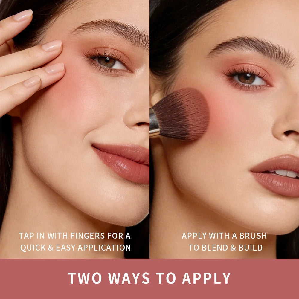 Long-lasting Lightweight Velvety Matte Bouncy Blush