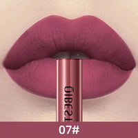 1 PC matte lipstick, non stick to cup, waterproof and long-lasting, whitening and non fading