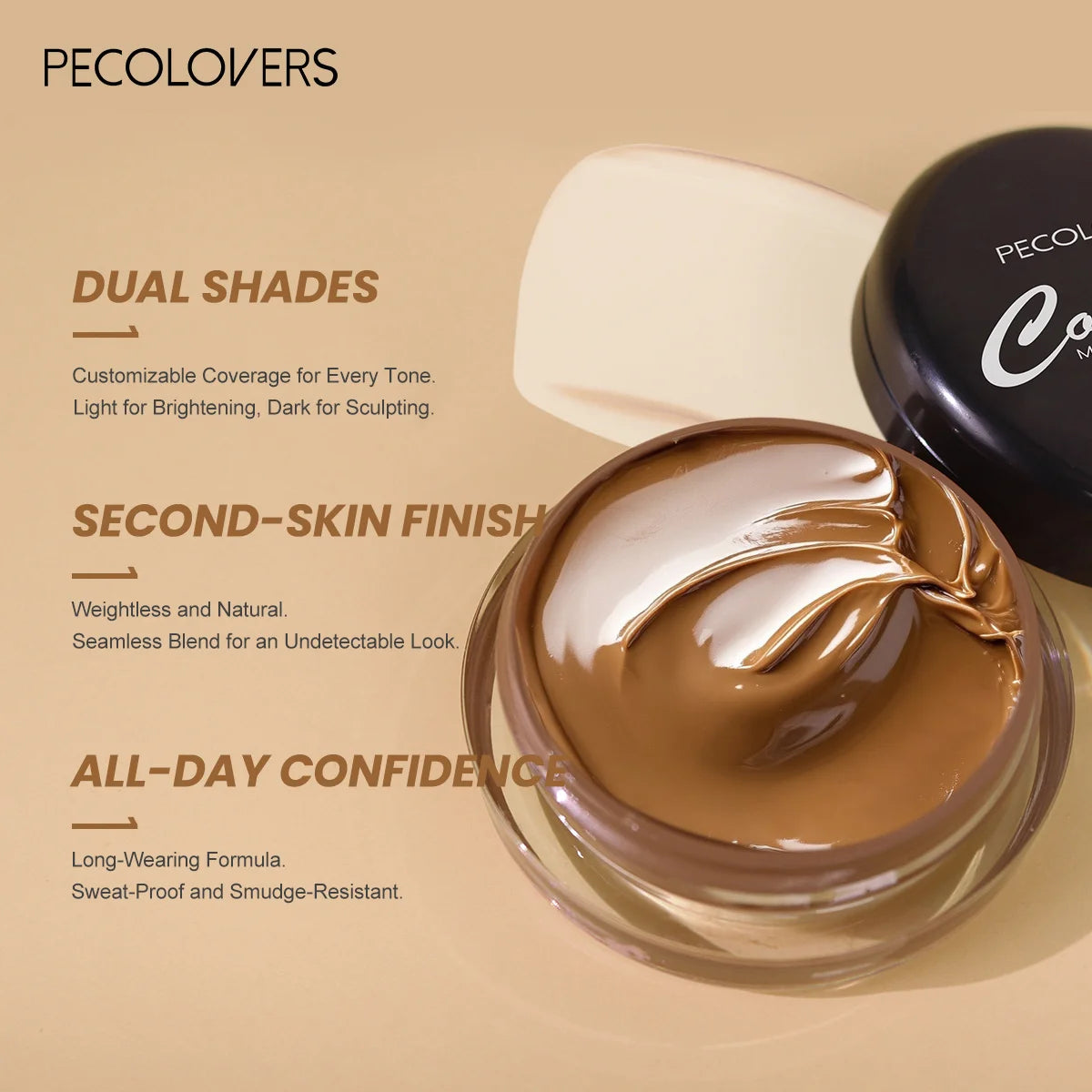 4-Piece Full Coverage Cream Concealer Kit