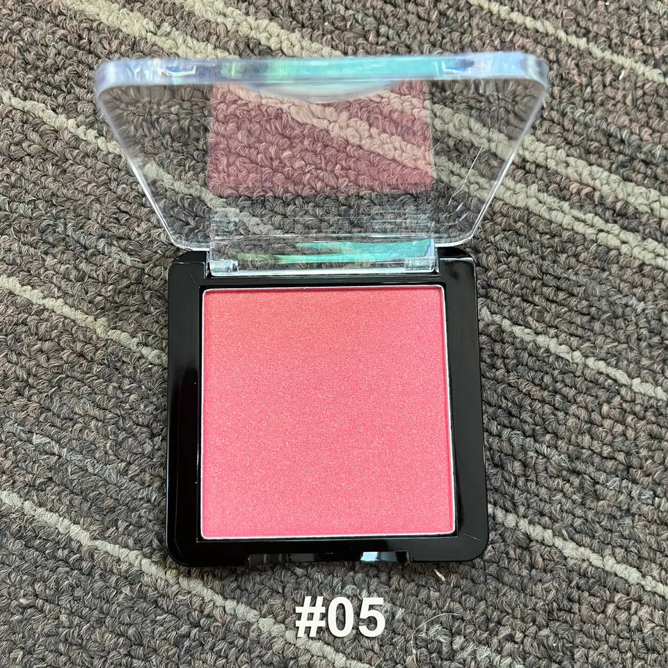 10pcs Pink Matte Pressed Powder Blush Palette Wholesale Bulk