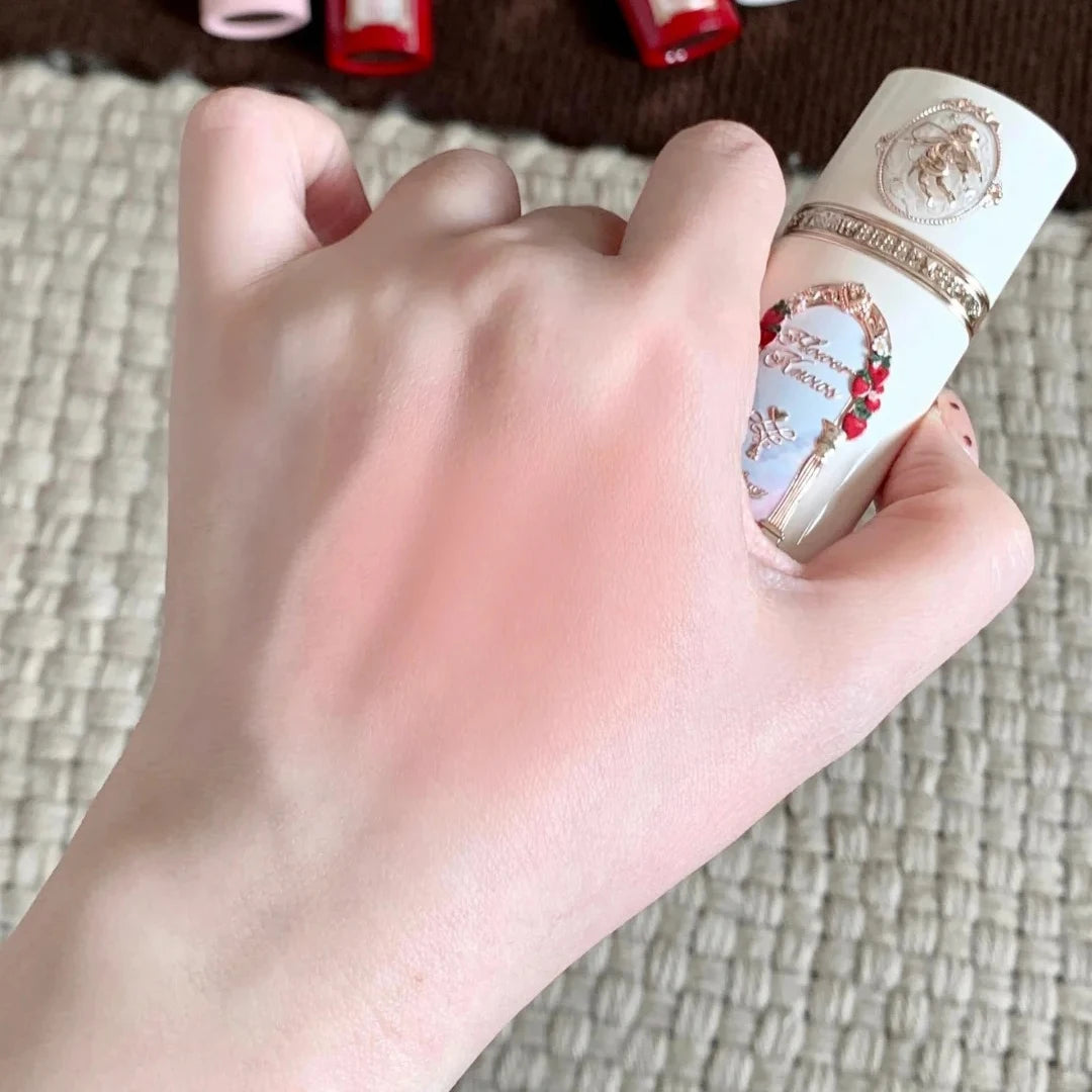 Strawberry Cupid Liquid Blush with Puff