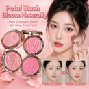 Single Color Shimmer Petal Blush and Highgloss Contouring Palette