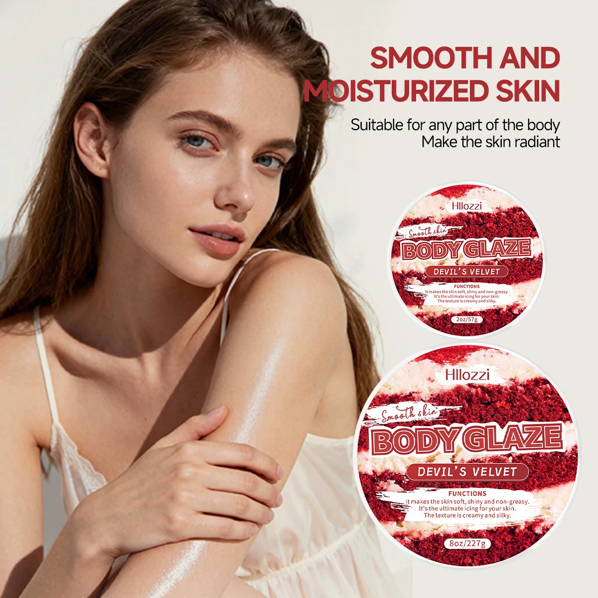 Red Velvet Body Glaze Moisturizing Skin Repair