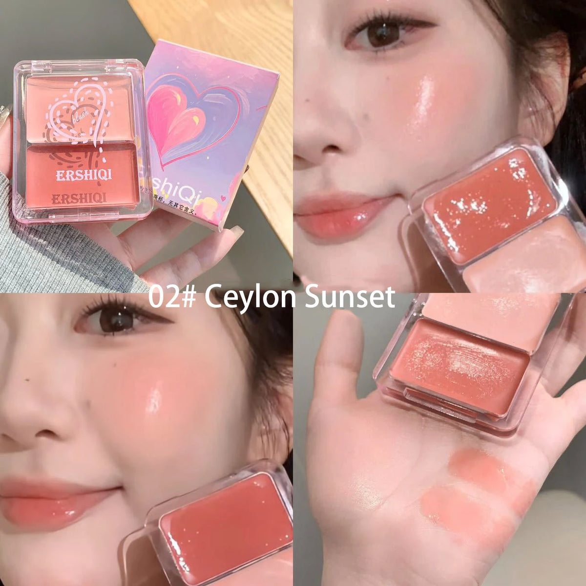 Two-Color Jelly Glow Cream Blush