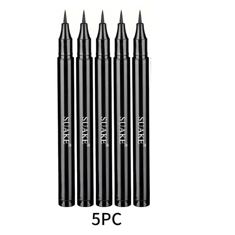 Waterproof and Smudge-Proof Black Eyeliner Pencil