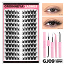 Cat Eye DIY Lash Extension Kit with Bond, Seal, and Tweezers