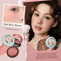 Sweetie Bear Silk Satin Matte Blush Powder