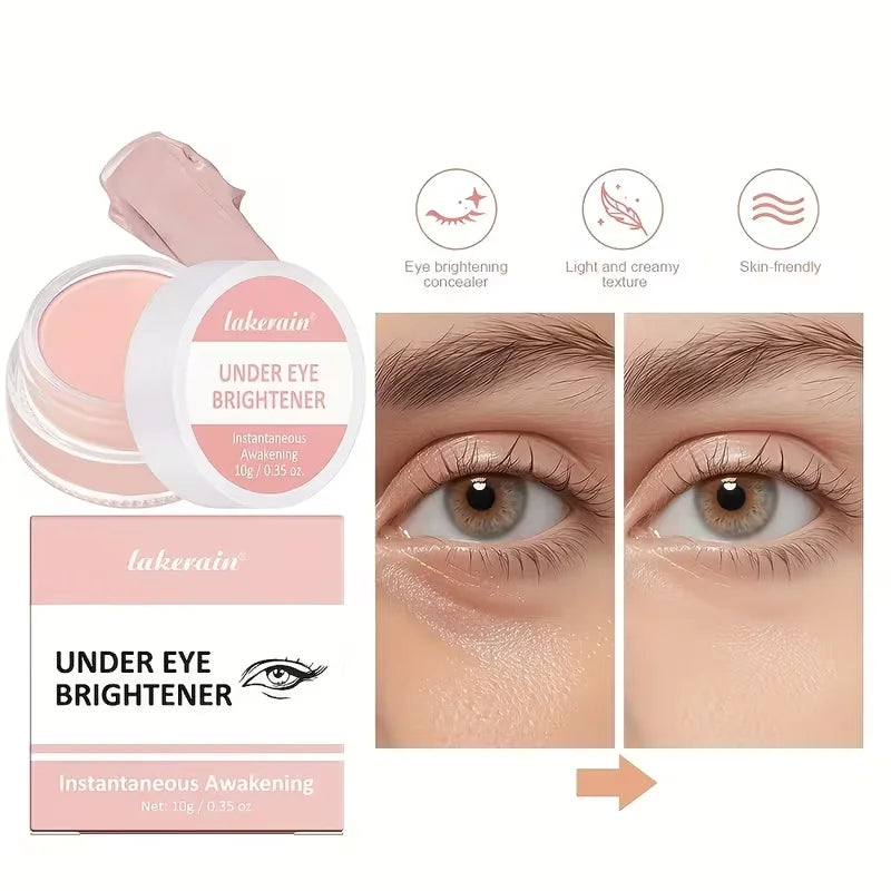 Under Eye Brightener Concealer Cream with Brush, 10g