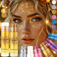Sparkling Sequins Glitter Gel Stick for Face, Body, and Eyes