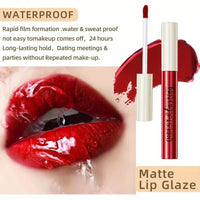 1 PC matte lipstick, non stick to cup, waterproof and long-lasting, whitening and non fading