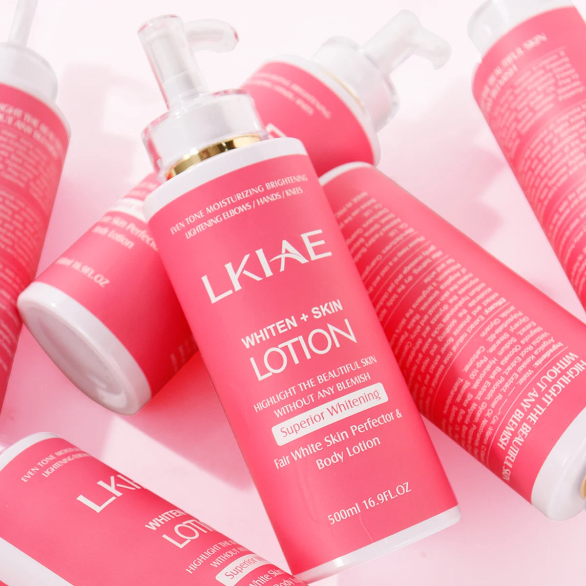 Whitening Body Lotion with Rose Oil and Vitamin C, 500ml