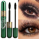 2-in-1 Waterproof Long-Lasting Curling Mascara