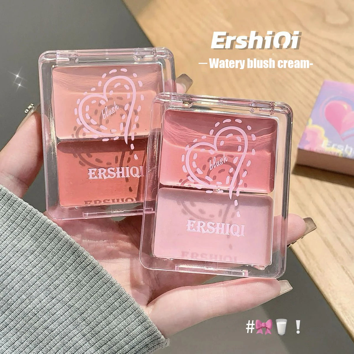 Two-Color Jelly Glow Cream Blush