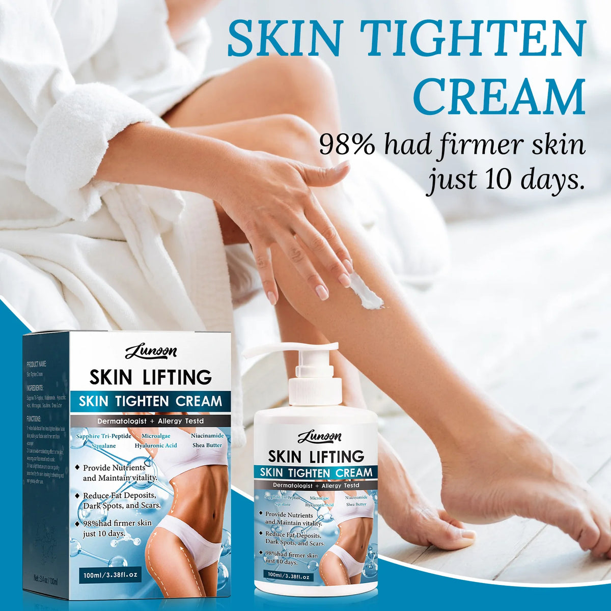 Collagen Tightening and Firming Body Lotion for Sagging Skin