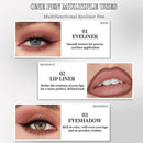 ART VALUE 6-Color Matte and Shimmer Eyeliner Pencil Set
