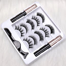 5 Pairs Magnetic Eyelashes Full Strip Set