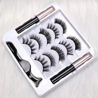 5 Pairs Magnetic Eyelashes Full Strip Set