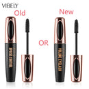 4D Silk Fiber Waterproof Lash Mascara - Black Lengthening & Thickening