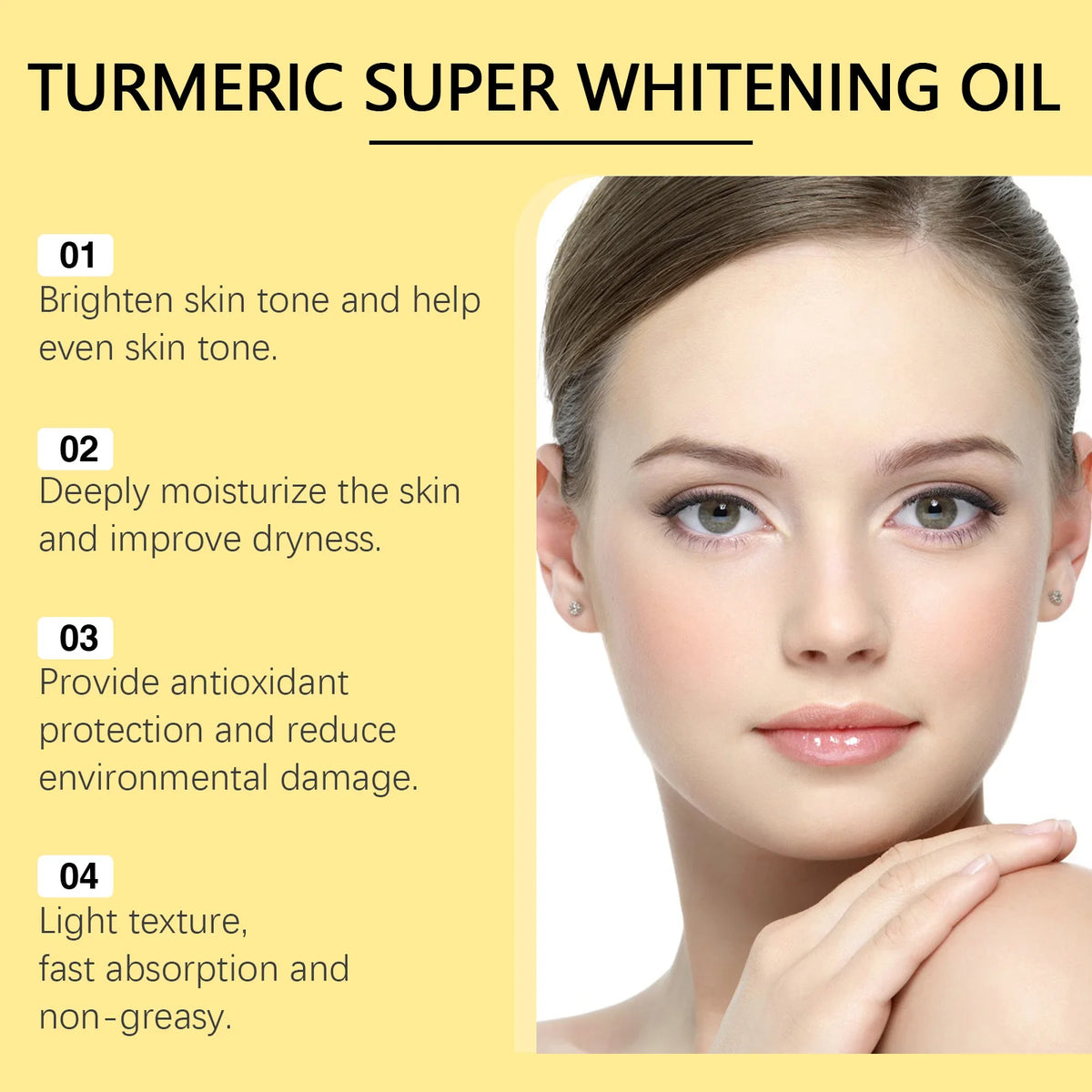 Brightening & Moisturizing Turmeric Body Oil