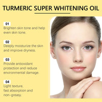 Brightening & Moisturizing Turmeric Body Oil