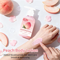 200ml Peach Body Lotion with Niacinamide