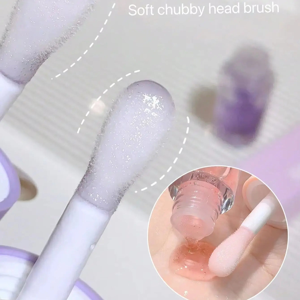 3.2g Water Light Mirror Lip Gloss Moisturizing Crystal Lip Oil