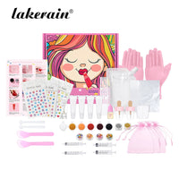 DIY Moisturizing Lip Gloss Making Kit with Glitter and Tools