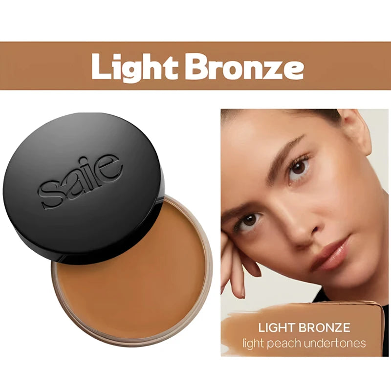 Liquid Powder Blusher and High Gloss Gel Face Contour in Antique Copper