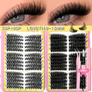 540pcs Lash Clusters Kit with Bond and Seal