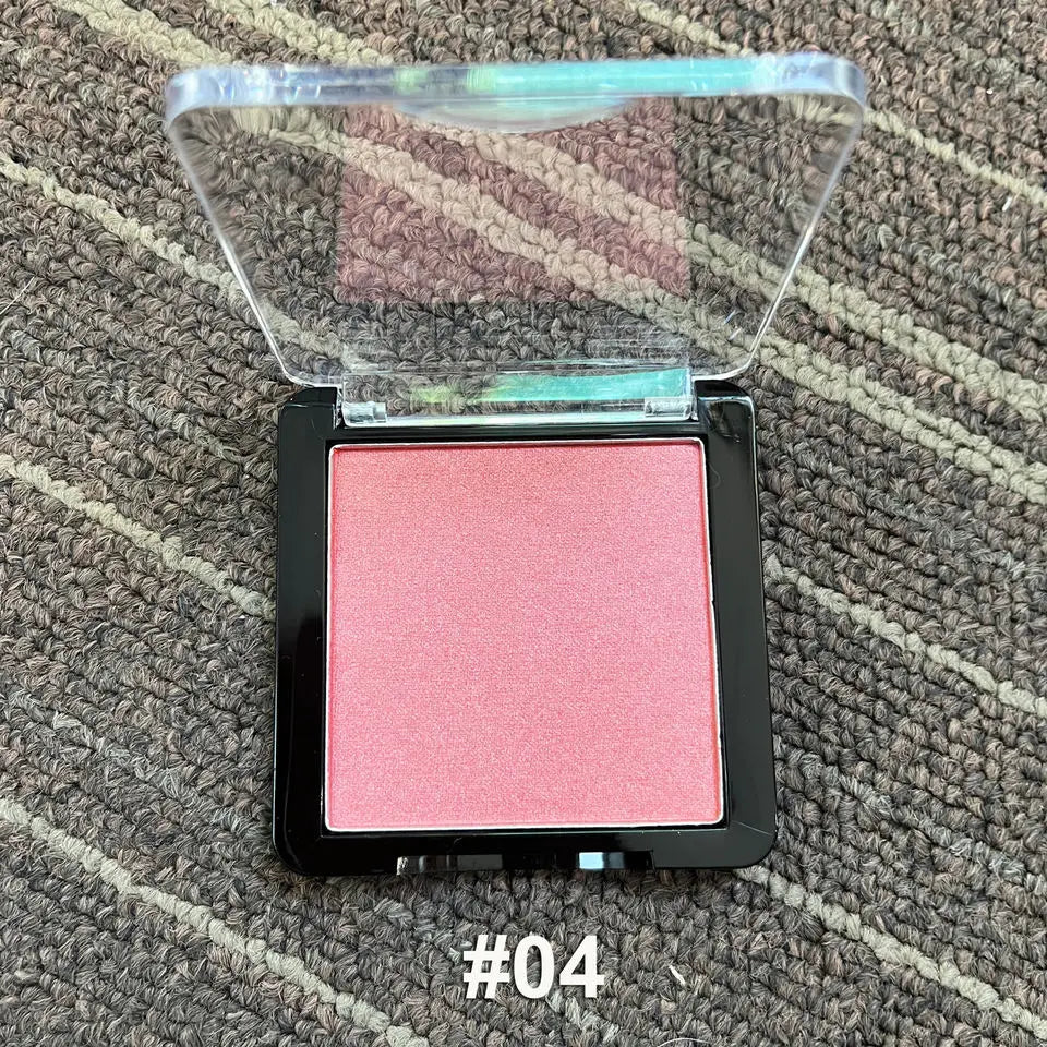 10pcs Pink Matte Pressed Powder Blush Palette Wholesale Bulk
