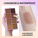 Full Coverage Cream Concealer and Contour Palette