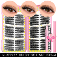540pcs Lash Clusters Kit with Bond and Seal