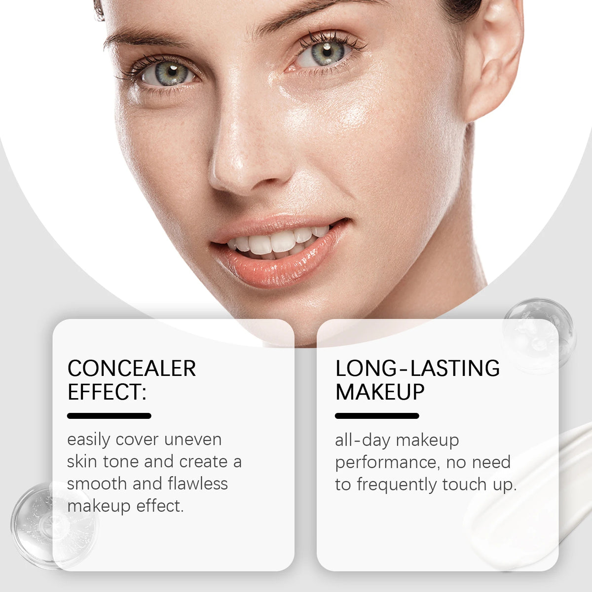 Color Changing Foundation with Hyaluronic Acid, 30ml