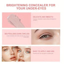Under Eye Brightener Concealer Cream with Brush, 10g