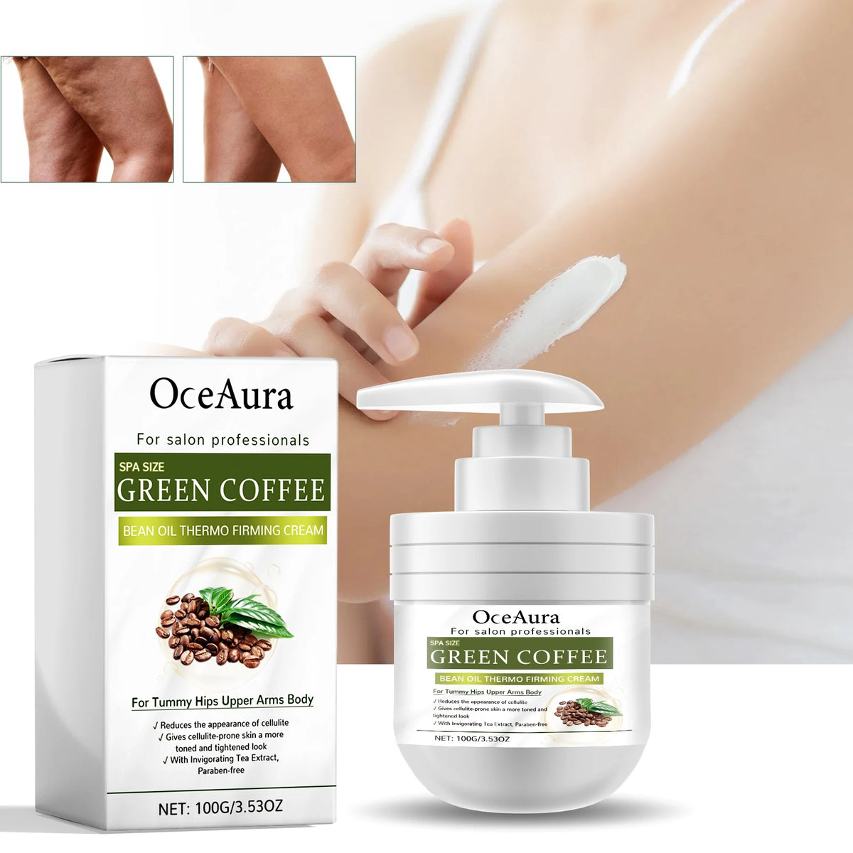 Green Coffee Firming and Repairing Body Cream
