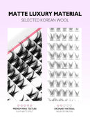 Cat Eye DIY Lash Extension Kit with Bond, Seal, and Tweezers