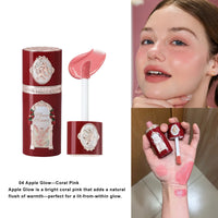 Strawberry Cupid Liquid Blush with Puff