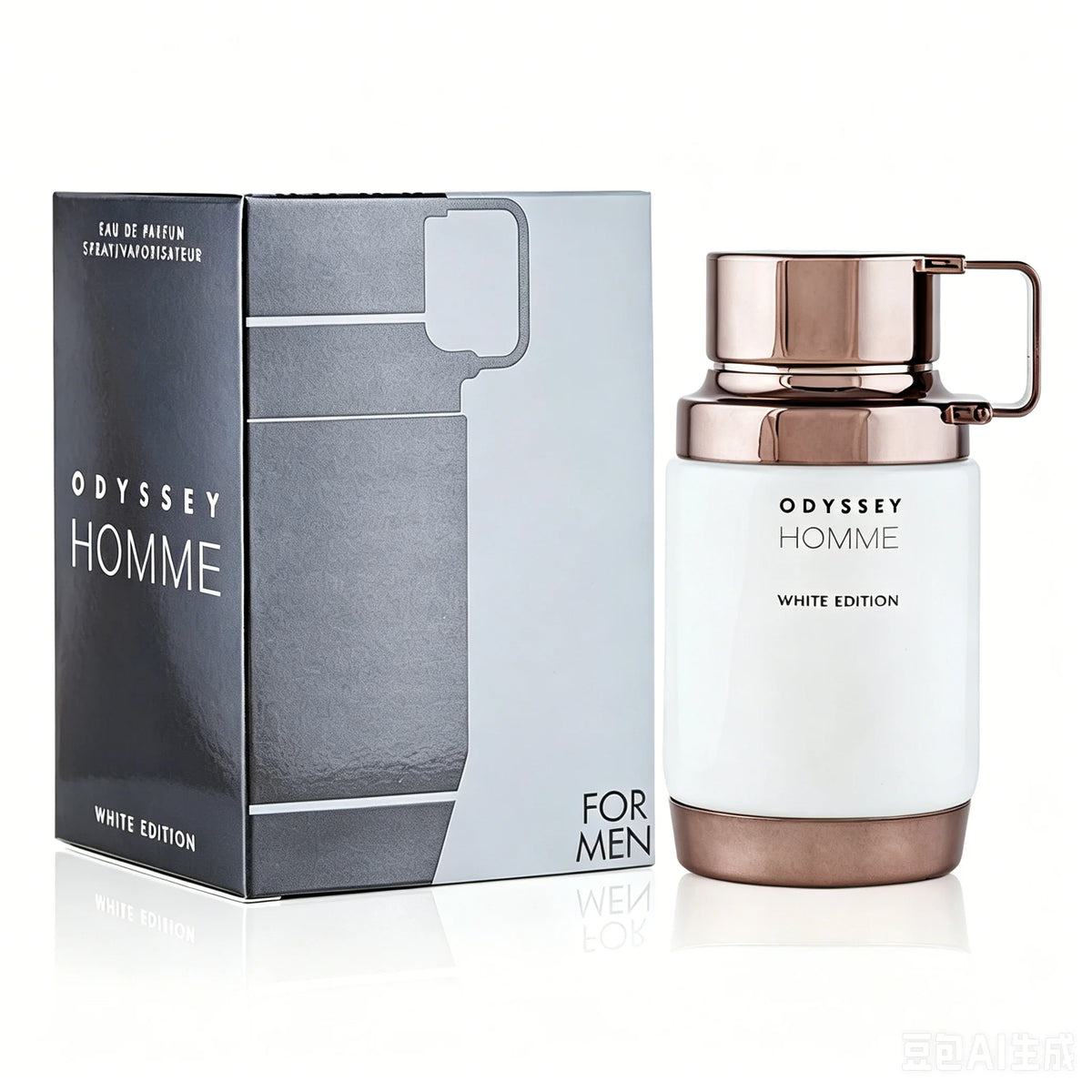 Armaf Odyssey Homme White Edition Eau de Parfum for Men, 3.4 oz