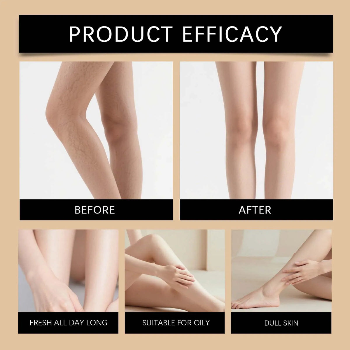 100g Waterproof Long Lasting Body Foundation and Leg Makeup Cream
