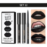 3pcs Matte Liquid Lipstick and Lip Liner Set