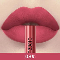 1 PC matte lipstick, non stick to cup, waterproof and long-lasting, whitening and non fading