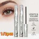 Waterproof Black Silk Fiber Lengthening and Curling Mascara