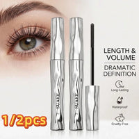 Waterproof Black Silk Fiber Lengthening and Curling Mascara