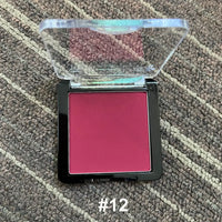 10pcs Pink Matte Pressed Powder Blush Palette Wholesale Bulk