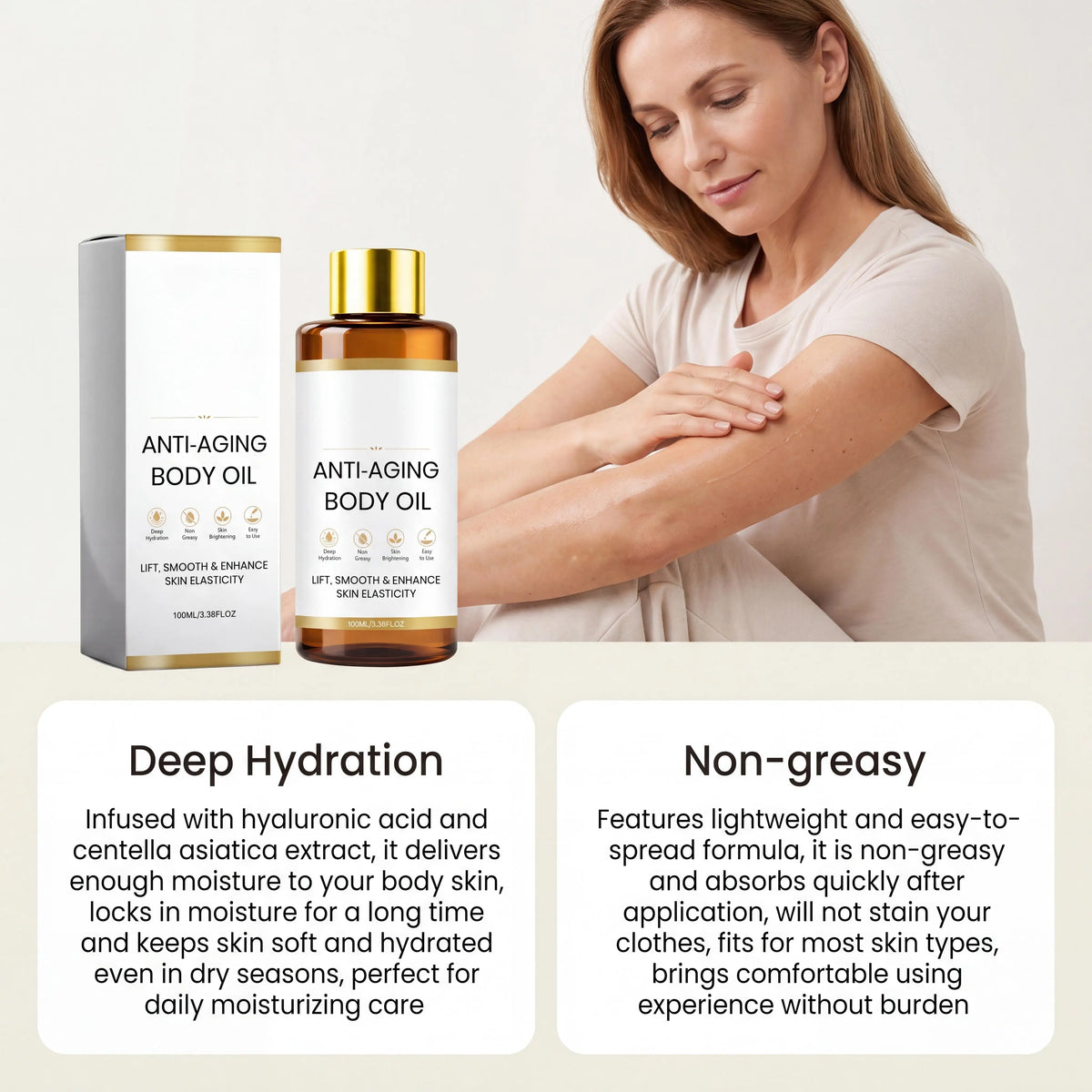 Anti-Aging Collagen & Centella Asiatica Firming Body Oil